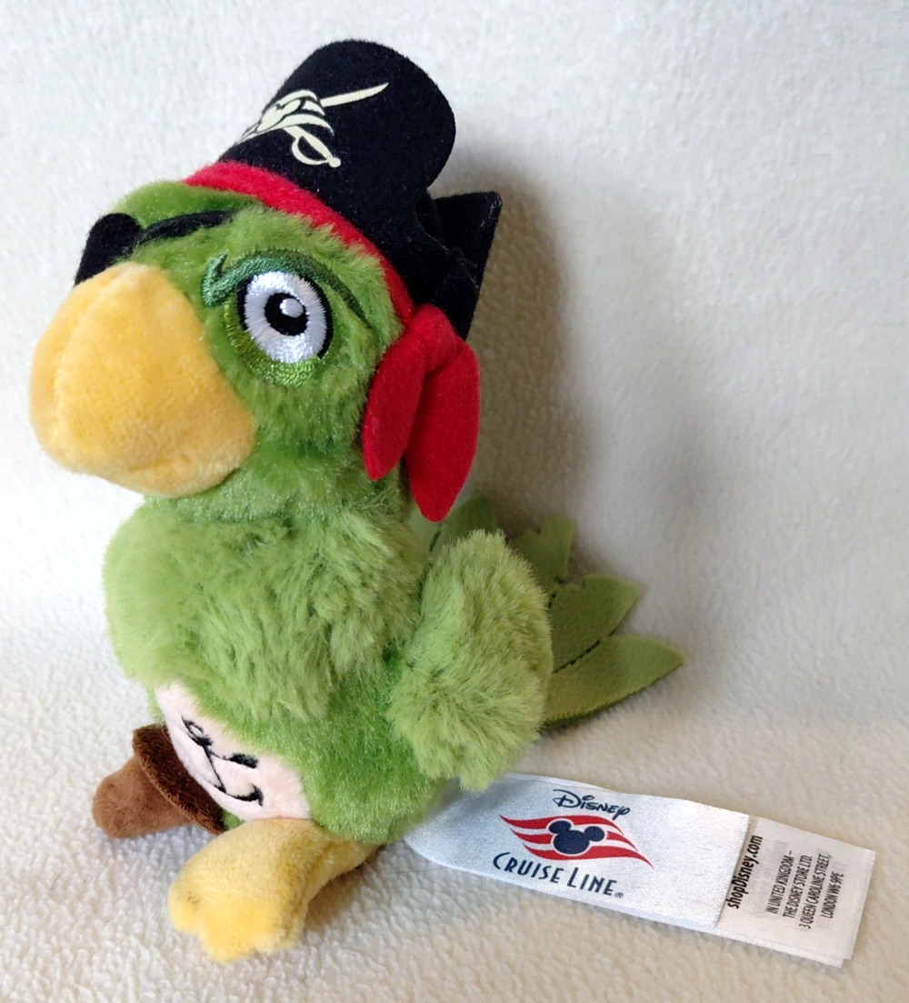 Disney Cruise Line Pirates of the Caribbean Parrot Magnetic Shoulder Pal NO BASE